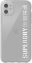 Superdry SuperDry Snap iPhone 11 Clear Case biały /white 41578