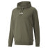 Puma Modern Basics Pullover Hoodie Mens Green Casual Outerwear 84844432