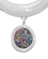 Abalone Pendant Collar Necklace Abalone/Silver - фото #2