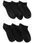 Kid 6-Pack No Show Socks 8-14