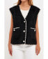 Фото #2 товара Women's Faux Shearling Vest