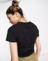 Фото #4 товара COLLUSION fitted t-shirt in black