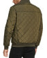 Фото #2 товара Men's Quilted Baseball Jacket with Rib-Knit Trim