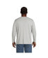 Фото #3 товара Big & Tall Super-T Long Sleeve Henley Shirt