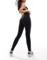 Adidas Originals Essentials leggings in black Черный, M - фото #3