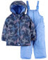 Фото #1 товара Baby 2-Piece Hooded Snowsuit 12M