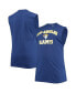 ფოტო #2 პროდუქტის Men's Royal Los Angeles Rams Big and Tall Muscle Tank Top