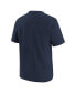 ფოტო #3 პროდუქტის Big Boys Navy Oklahoma City Thunder Swoosh T-shirt