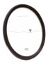 Deknudt S100F9 - Cardboard - Glass - Resin - Black - Single picture frame - Table - Wall - 13 x 18 cm - Oval