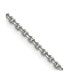 Stainless Steel Polished 2.7mm Cable Chain Necklace