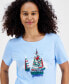 Фото #3 товара Women's Sailboat Spirit Tee, Created for Macy's