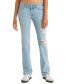 Фото #1 товара Women's Superlow Low-Rise Bootcut Jeans