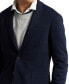 Фото #8 товара Men's Polo Soft Double-Knit Suit Jacket