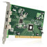 Фото #3 товара StarTech.com 3 Port 2b 1a PCI 1394b FireWire Adapter Card with DV Editing Kit - IEEE 1394/Firewire - PCI 2.2 - Green - Stainless steel - CE - FCC - UL - Texas Instruments - 3AA651W - 0.8 Gbit/s