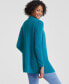 Фото #4 товара Women's 100% Cashmere Duster Sweater, Regular & Petites, Created for Macy's