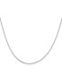 ფოტო #1 პროდუქტის 18K White Gold 18" Box with Spring Ring Clasp Chain Necklace