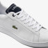 Фото #11 товара Lacoste Carnaby Pro 2231 SMA Mens White Leather Lifestyle Sneakers Shoes