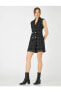 Фото #1 товара Платье Koton Мини безрукавка с поясом из шерстяного смеси