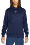 Фото #1 товара Sportswear Repeat Pollover Hoodie Erkek mavi kapüşonlu Sweatshirt dq4979-498