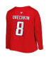 Women's Alexander Ovechkin Red Washington Capitals Plus Size Name and Number Long Sleeve T-shirt