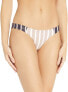 Фото #1 товара Maaji Women's 185435 Reversible Signature Cut Bikini Bottom Swimwear Size S