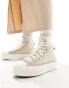 Converse Chuck Taylor All Star Lift Hi wool trainers in beige Бежевый, 42 - фото #1