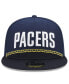 Фото #3 товара Men's Navy Indiana Pacers 2022/23 City Edition Official 9FIFTY Snapback Adjustable Hat