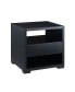 Фото #4 товара End Table Faux Croc Black