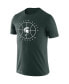 Фото #2 товара Men's Green Michigan State Spartans Basketball Icon Legend Performance T-shirt