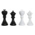 Фото #1 товара Декоративная фигура DKD Home Decor Белый Чёрный Шахматы 12 x 12 x 25,5 cm (4 штук)