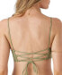 ფოტო #2 პროდუქტის Juniors' Saltwater Solids Back-Tie Bikini Top