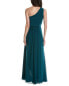 Фото #2 товара Adrianna Papell Solid Gown Women's Green 6