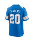 Men's Barry Sanders Blue Detroit Lions Retired Player Game Jersey