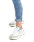 ფოტო #4 პროდუქტის Women's Sneakers By White With Multicolor Accent