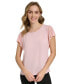 ფოტო #1 პროდუქტის Women's Mesh Sleeve Top