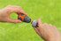 Gardena Raccord Aquastop premium - Black - Orange