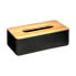Фото #1 товара Коробка для салфеток 5five 25 x 13 x 8.7 cm Чёрный Бамбук