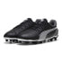 PUMA King Match FG/AG Jr football boots Black / White / Cool Dark Gray, 37 - фото #1