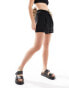 Фото #1 товара New Look pull on shorts in black