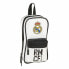 Фото #1 товара Пенал-рюкзак Real Madrid C.F. Белый Чёрный 12 x 23 x 5 cm (33 Предметы)