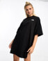 The North Face T-shirt dress in black Exclusive at ASOS