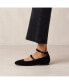 ფოტო #5 პროდუქტის Women's Evelyn Leather Ballet Flats