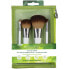 EcoTools Brush On-The-Go Style Kit 1 St. pinsel für Frauen Make-up-Pinsel Complexion Blending 1 St. + Make-up-Pinsel Mulltitasking Blush 1 St. + Make-up-Pinsel Micro Crease 1 St. + Make-up-Pinsel Angled Liner 1 St. + Kosmetiktasche