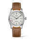 ფოტო #1 პროდუქტის Men's Automatic Spirit Stainless Steel Chronometer Brown Leather Strap Watch 42mm