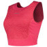 ICEBREAKER Merino 125 ZoneKnit Cropped Topo Bra Sleeveless T-Shirt