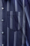 Striped poplin playsuit dress