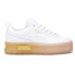 Фото #1 товара Puma Mayze Beach Days Platform Womens White Sneakers Casual Shoes 39307701