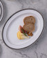 Фото #3 товара Dinnerware, Austin Platinum Large Oval Platter