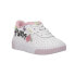 Фото #2 товара Puma Cali Bouquet Floral Lace Up Toddler Girls White Sneakers Casual Shoes 3882