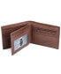 Фото #14 товара Men's Bellagio Collection Center Wing Bifold Wallet with Coin Pocket